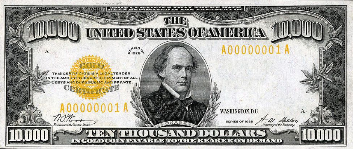 10000 dollars - United States of America