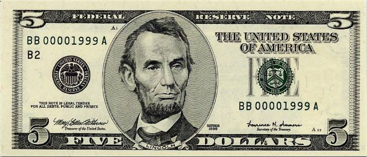 5 dollars - United States of America