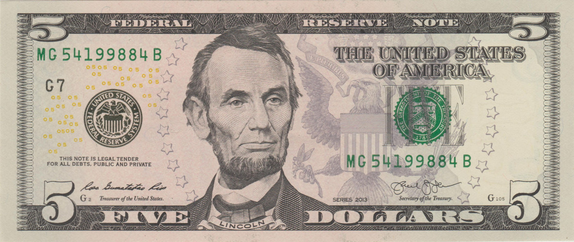 5 dollars - United States of America