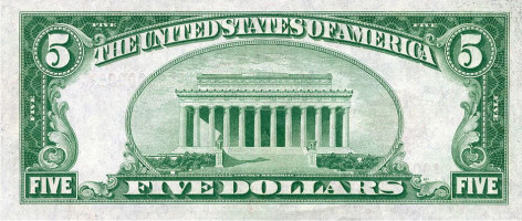 5 dollars - États-Unis d'Amérique