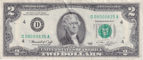 2 dollars - United States of America