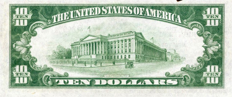 10 dollars - États-Unis d'Amérique