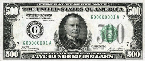 500 dollars - United States of America