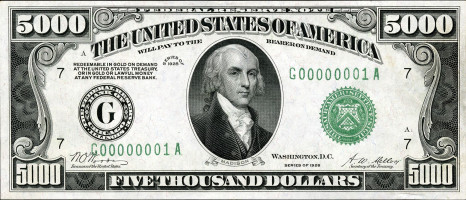 5000 dollars - United States of America