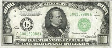 1000 dollars - United States of America