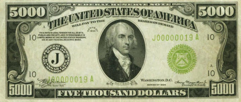 5000 dollars - United States of America