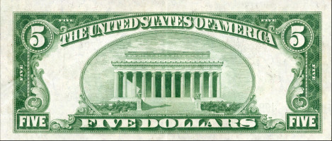 5 dollars - États-Unis d'Amérique