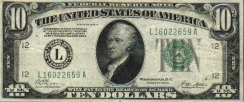 10 dollars - États-Unis d'Amérique