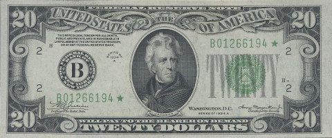 20 dollars - United States of America