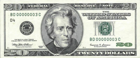 20 dollars - United States of America