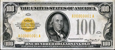 100 dollars - États-Unis d'Amérique