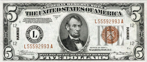 5 dollars - United States of America