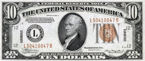 10 dollars - United States of America