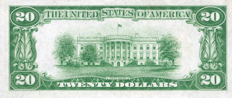 20 dollars - États-Unis d'Amérique