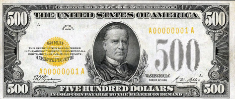 500 dollars - United States of America