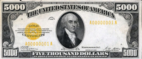 5000 dollars - United States of America