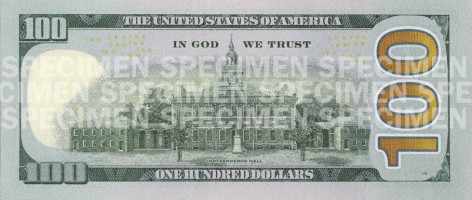 100 dollars - États-Unis d'Amérique