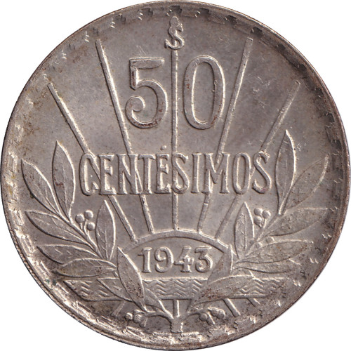 50 centésimos - Uruguay