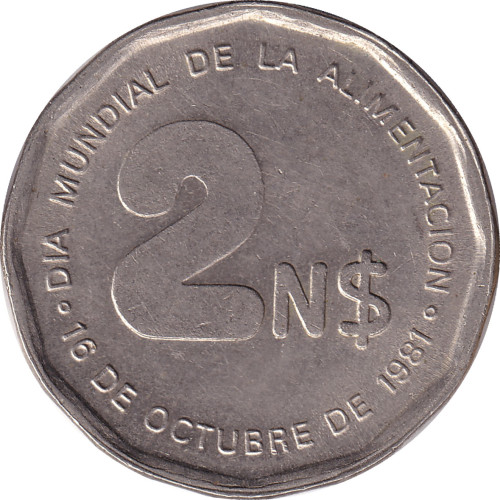 2 pesos - Uruguay