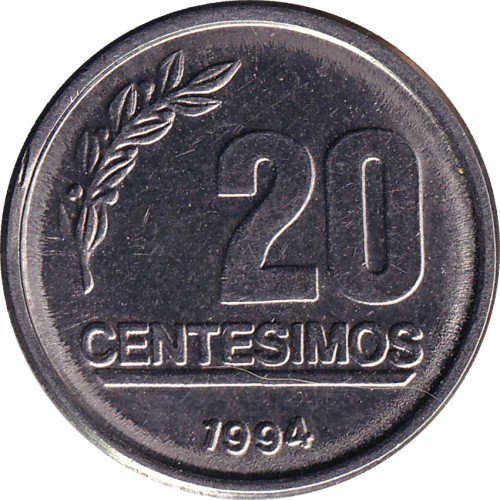 20 centésimos - Uruguay