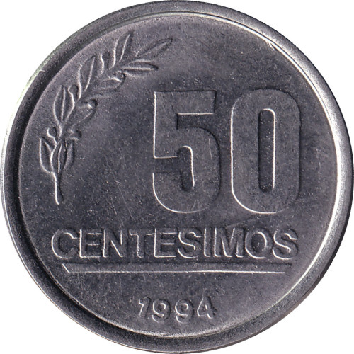 50 centésimos - Uruguay