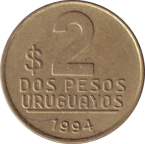 2 pesos - Uruguay