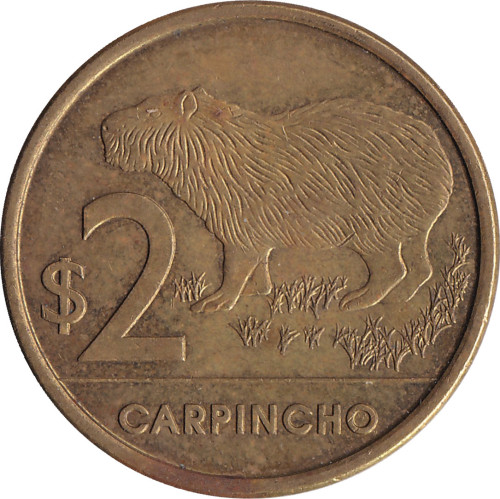 2 pesos - Uruguay