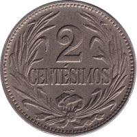 2 centésimos - Uruguay