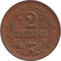 2 centésimos - Uruguay