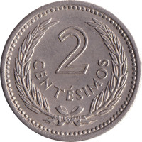 2 centésimos - Uruguay