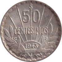 50 centésimos - Uruguay