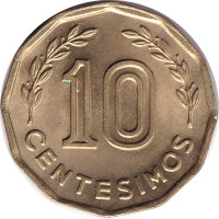 10 centésimos - Uruguay