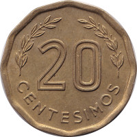 20 centésimos - Uruguay