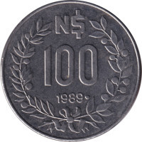 100 pesos - Uruguay