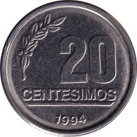 20 centésimos - Uruguay