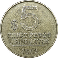 5 pesos - Uruguay