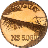 5000 pesos - Uruguay