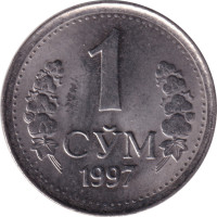 1 som - Ouzbékistan