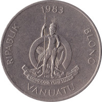 50 vatu - Vanuatu