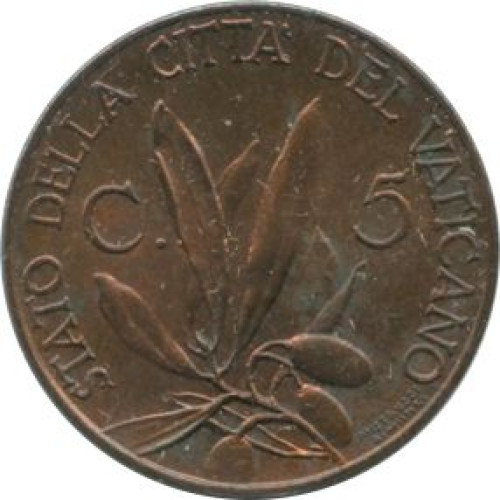 5 centesimi - Vatican