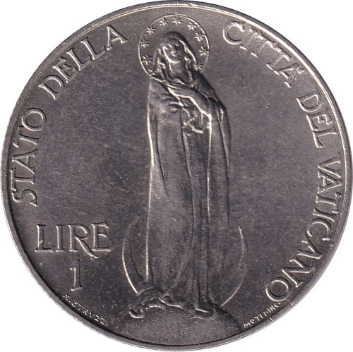 1 lira - Vatican