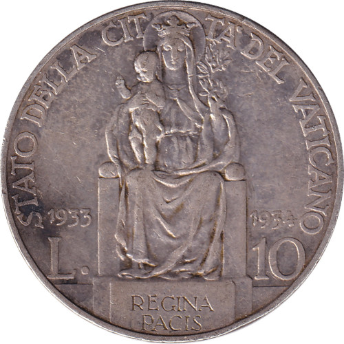 10 lire - Vatican