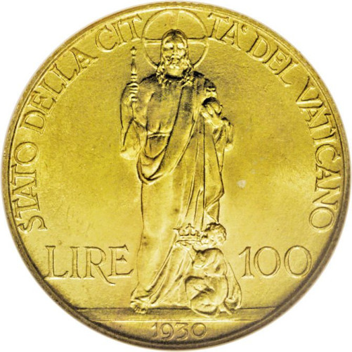 100 lire - Vatican