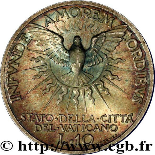 10 lire - Vatican