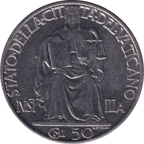 50 centesimi - Vatican