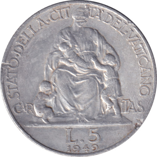 5 lire - Vatican