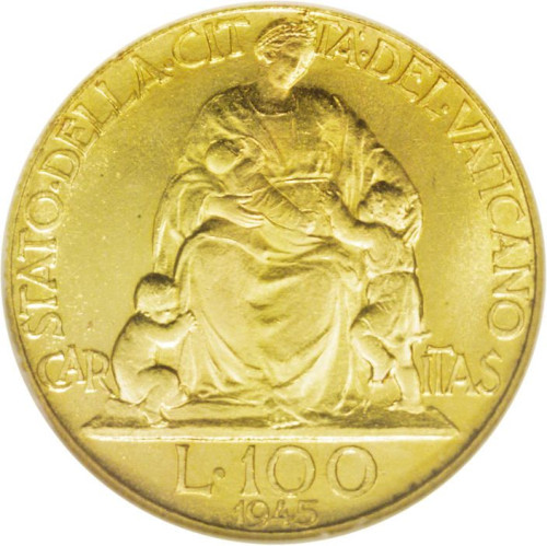 100 lire - Vatican