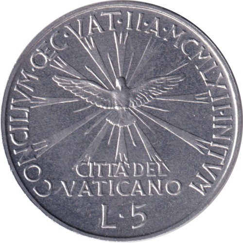 5 lire - Vatican