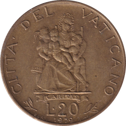 20 lire - Vatican