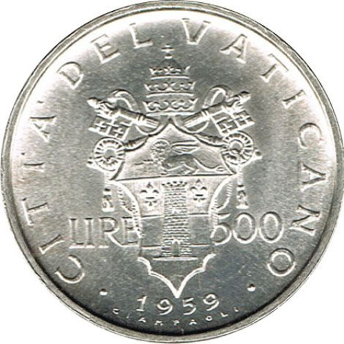 500 lire - Vatican